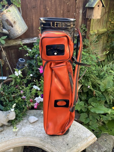 Vintage grebanleather golf - grebanleather, bag