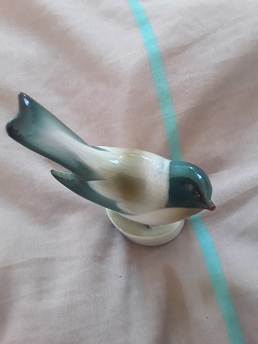 Bird ornament zsolnay hungary - ornament,