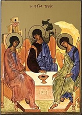 Hospitality of Abraham Icon