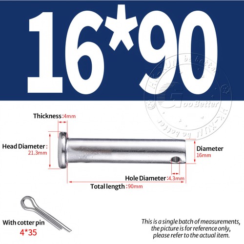 12mm 14mm 16mm 20mm - 16mm, pin