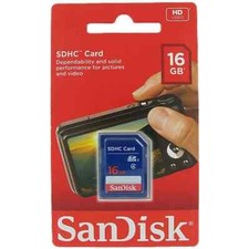 Sandisk 16Gb Standard SD SDHC