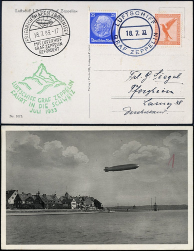 Zeppelin reich 1933 - zeppelin, dt.