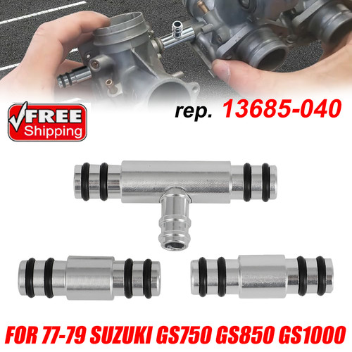 Carburetor fuel tee - tee/rail, combo