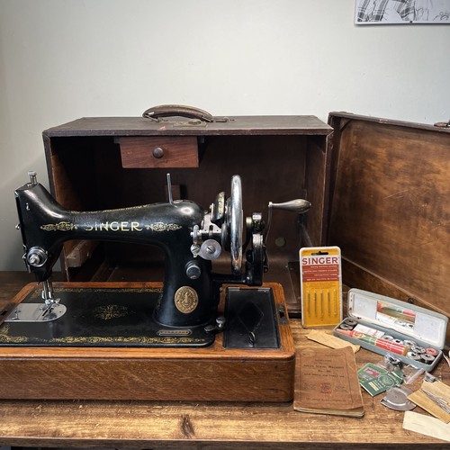 Vintage singer 99k sewing - singer,