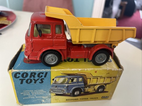 Corgi 494 bedford tipper - corgi,