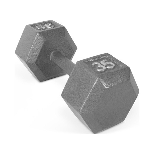 Cap barbell 35lb cast - cap, hex