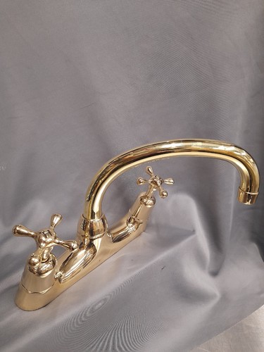 Brass deck mounted - deck, bi-flo