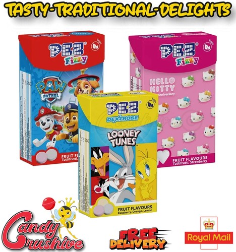Pez fizzy fruit candy - pez,