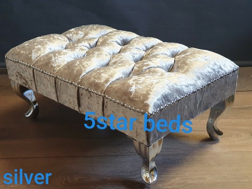Foot rest pouffe stool - foot, queen