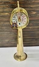 Rare Vintage Brass Chadburn