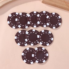 10Pcs ABS Plastic Poker Chips