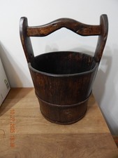 Antique Primitive Wooden Well