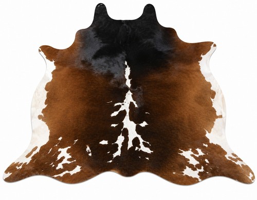 Natural cow hide rug - hide,