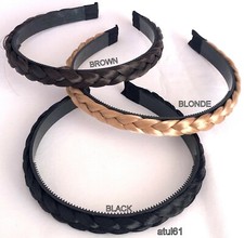 HEADBAND BRAIDED SYNTHETIC