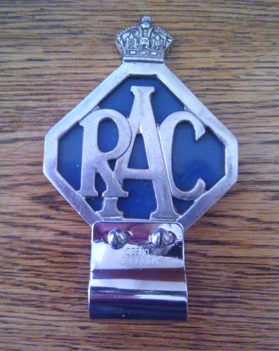 Rac car badge - v450849, desmo