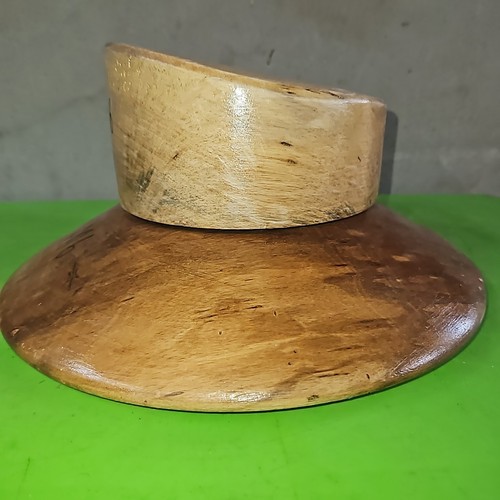 Wooden hat block millinery - ,