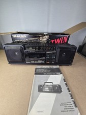 Very Rare Sharp WQ-T484E Twin