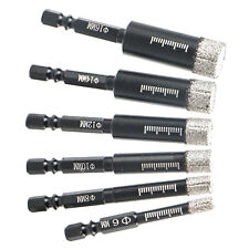 6-16mm Dry Diamond Core Drill Bit Set For Granite Tile Porcelain Marble Ceramic 