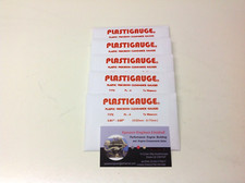 Plastigauge precision bearing clearance checker 5 workshop packets  race garage 