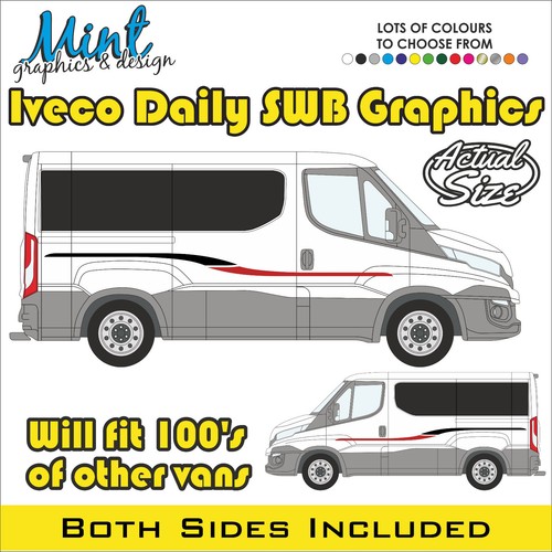 Iveco daily swb camper - swb, side