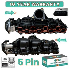 FOR VW PASSAT GOLF JETTA SCIROCCO TIGUAN INTAKE MANIFOLD + FLAP ACTUATOR MOTOR