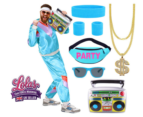 80s fancy dress - costume, unisex