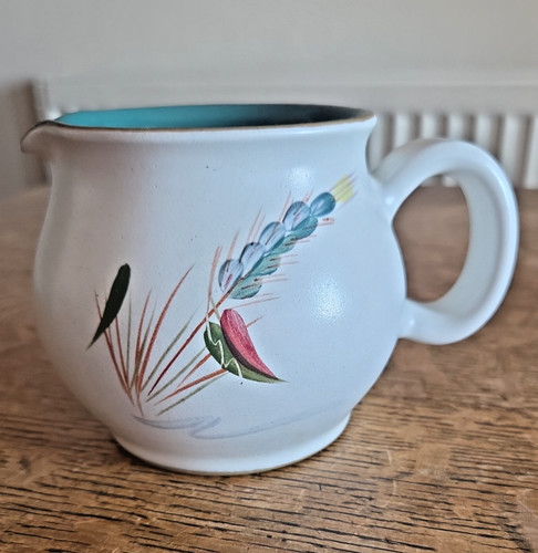 Denby greenwheat milk jug - milk,