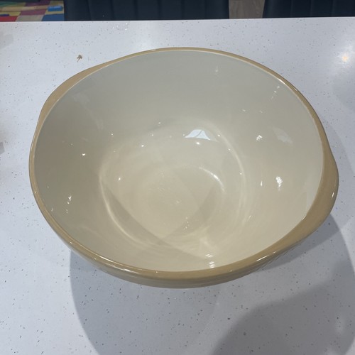 Vintage earthenware mixing