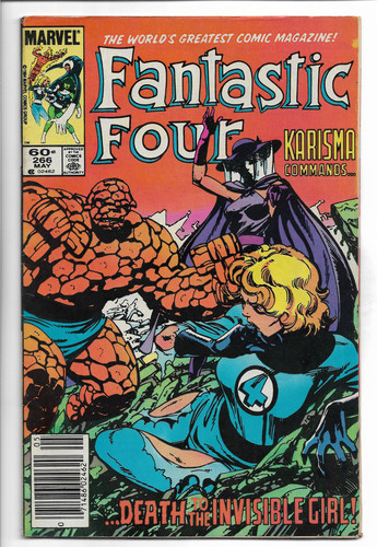 Fantastic four 266 mark - four,