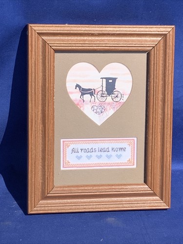 Vintage primitive amish horse - amish,