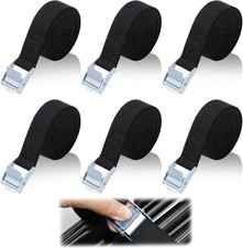 6 Pcs Ratchet Tie Down Straps