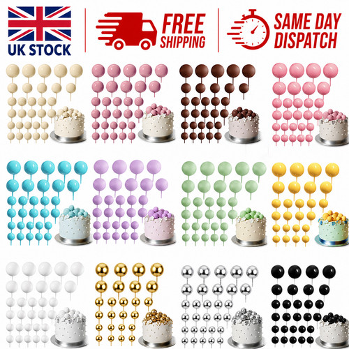 20pcs balls cake topper - 20pcs,