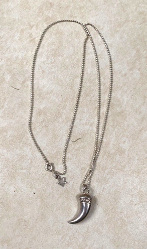 Chlobo silver tusk necklace - chlobo,