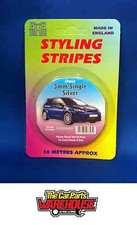 3mm Silver Pinstripes for any