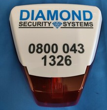 Pyronix Deltabell Red Dummy Alarm Box Twin Flashing Red LED Lifetime Guarantee