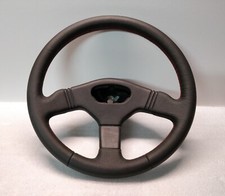 PEUGEOT 106 GTI RALLYE STEERING WHEEL NEW LEATHER RED STITCH RARE