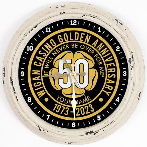 Personalised wall clock - wall,
