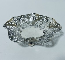 Large Antique Solid Sterling