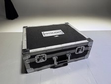 Black and silver flight case