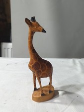Vintage Wooden Treen Giraffe