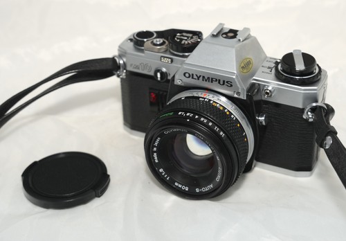 Olympus om10 slr camera 50mm - olympus,