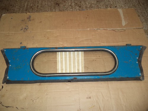 Ford tractor cab - rear, window