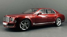 Kyosho 1/18 Bentley Mulsanne Speed (Rubinho Red) Rare New Diecast Model Car