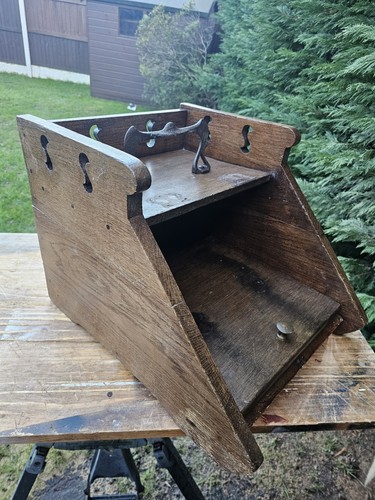 Vintage coal scuttle - coal,