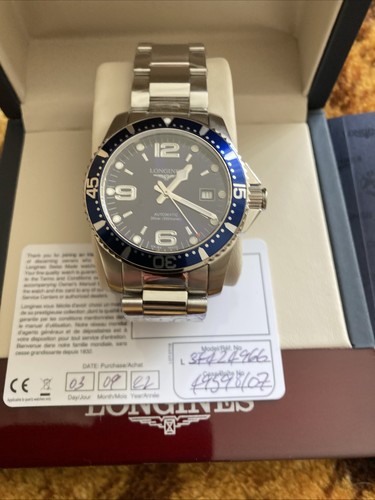 Longines hydroconquest blue - longines,