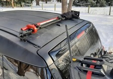 Toyota FJ Cruiser WITHOUT A ROOF RACK Roof-top Hi-Lift Jack Mount RM1