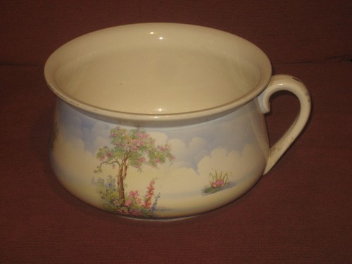 Falcon ware chamber pot - ,