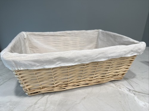 Large fabric lined rectangular - fabric,