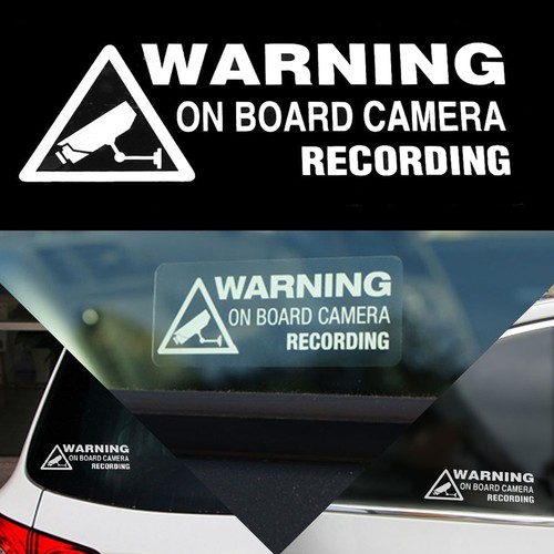 Warning board camera - warning,