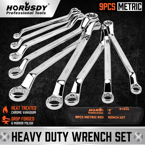 9pc offset box spanner - offset,